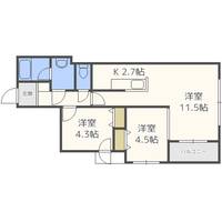 物件の間取り画像