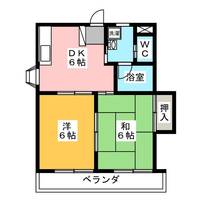 メゾンイワサキの間取り