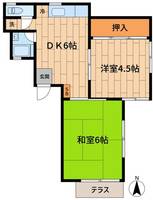 ローズコーポの間取り