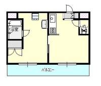 東京都八王子市暁町1(マンション)の賃貸物件の間取り