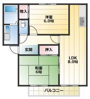 物件の間取り画像