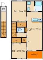 アンリコートIIの間取り