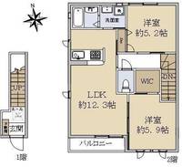 物件の間取り画像