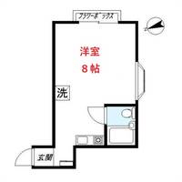 東京都品川区大井6(アパート)の賃貸物件の間取り