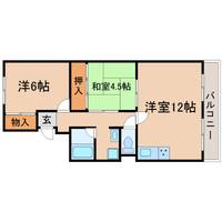 兵庫県尼崎市大庄西町2(マンション)の賃貸物件の間取り