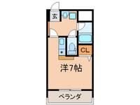 グランプラスシャト-の間取り