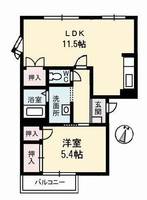 物件の間取り画像