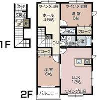物件の間取り画像