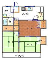 物件の間取り画像