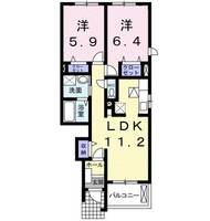 物件の間取り画像