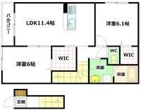 物件の間取り画像