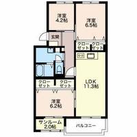 物件の間取り画像