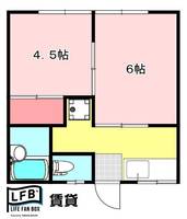 コーポ佐野の間取り