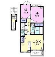 物件の間取り画像