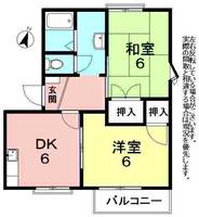 フレグランス石川の間取り