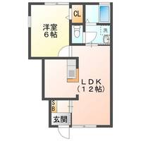 ヴェルデュール B棟の間取り