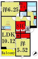 物件の間取り画像