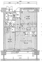 フルーヴ押上の間取り