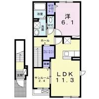 物件の間取り画像