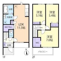 物件の間取り画像