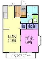 物件の間取り画像