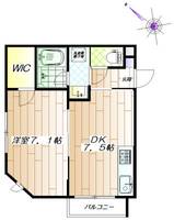 東京都板橋区徳丸4(アパート)の賃貸物件の間取り