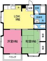 ハイツミカドの間取り