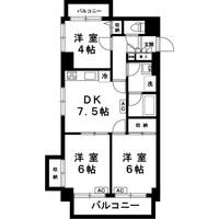 アソシエール千川の間取り
