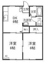 ベルデンハイツ103の間取り