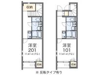 クレイノロイヤル三木の間取り