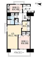 物件の間取り画像