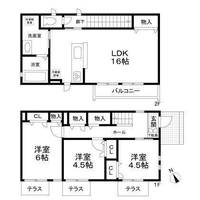 東京都世田谷区尾山台1(一戸建)の賃貸物件の間取り