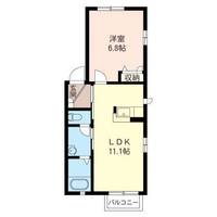 オレンジ・ガーデンAの間取り