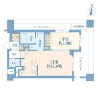 ジオ新宿百人町の間取り