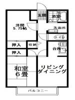 物件の間取り画像