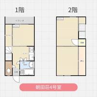 朝田荘の間取り