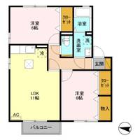 物件の間取り画像