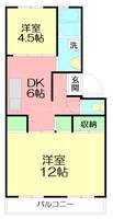 物件の間取り画像