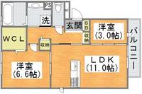 物件の間取り画像