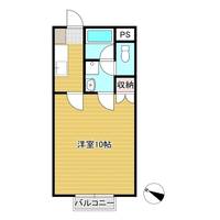 ルバンヴェール林田3の間取り