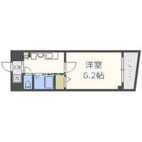 オズレジデンス天下茶屋の間取り