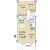 物件の間取り画像