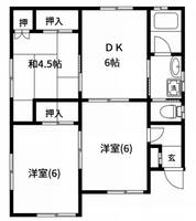物件の間取り画像