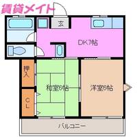 物件の間取り画像
