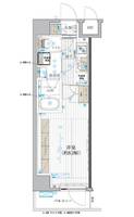 東京都足立区谷中4(マンション)の賃貸物件の間取り