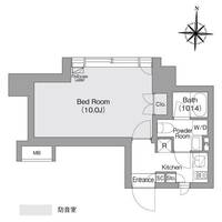 東京都江東区森下3(マンション)の賃貸物件の間取り