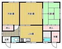 青森県八戸市類家5(一戸建)の賃貸物件の間取り