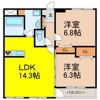 物件の間取り画像