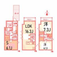 物件の間取り画像