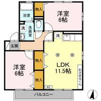 物件の間取り画像